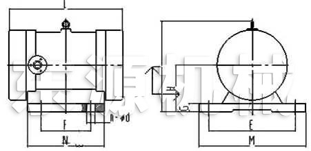 YZU系列振動電機數(shù)據(jù)圖